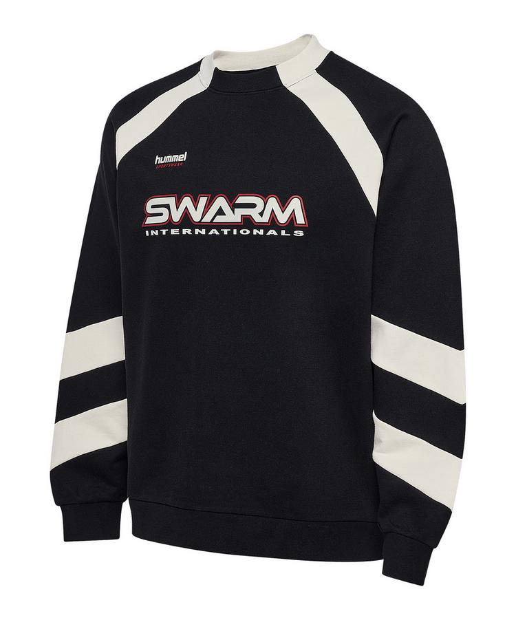 hummel hummel Oversized Sportswear Swarm Sweatshirt Sweatshirt - schwarz - 1 | SportScheck