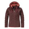 Sch&ouml;ffel Fleece Hoody Aurora L Fleecejacke Damen - 2635 - rot