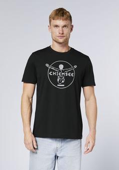 Rückansicht von Chiemsee T-Shirt T-Shirt Herren 90 Black