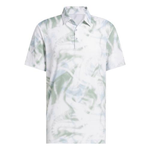 adidas Ultimate365 Printed Mesh Poloshirt Funktionsshirt Herren
