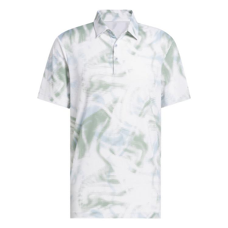 adidas adidas Ultimate365 Printed Mesh Poloshirt Funktionsshirt Herren - White - 0 | SportScheck