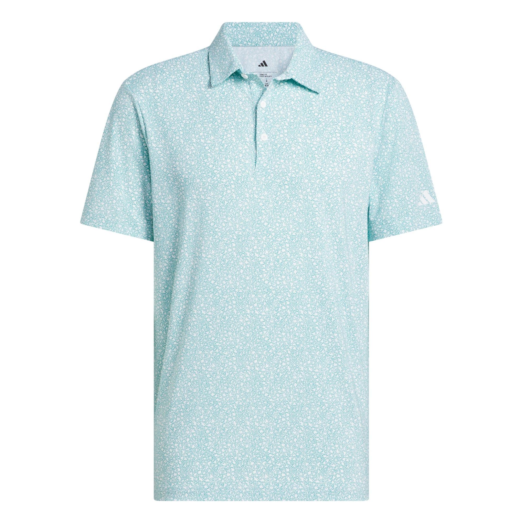 adidas Ultimate365 Mini Bunker Poloshirt Funktionsshirt Herren - Pure Teal