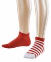 ESPRIT Str Pixel  2-Pack Socken Kinder - rouge (8008)