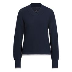 adidas Ultimate365 Strickpullover Sweatshirt Damen Collegiate Navy