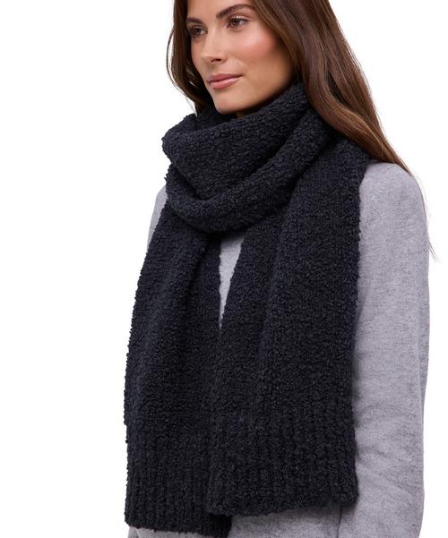 Rückansicht von Falke SEL Bouclé Scarf w Schal anthra mel. (3082)