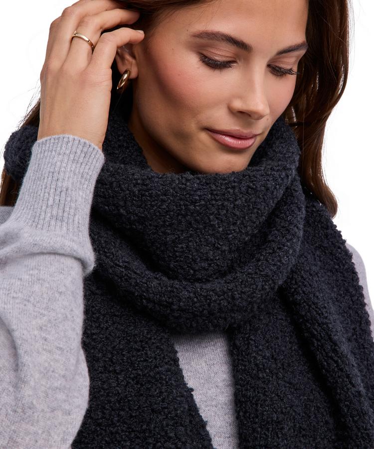 Falke Falke SEL Boucl&eacute; Scarf w Schal - anthra mel. (3082) - 3 | SportScheck