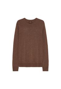 DANISH ENDURANCE Premium Knit Pullover Rundhalspullover Herren - brown