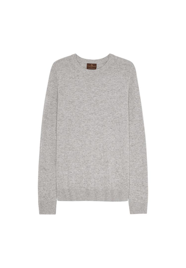 DANISH ENDURANCE DANISH ENDURANCE Premium Knit Pullover Rundhalspullover Herren - hellgrau - 0 | SportScheck