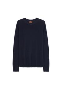 DANISH ENDURANCE Premium Knit Pullover Rundhalspullover Herren - navy