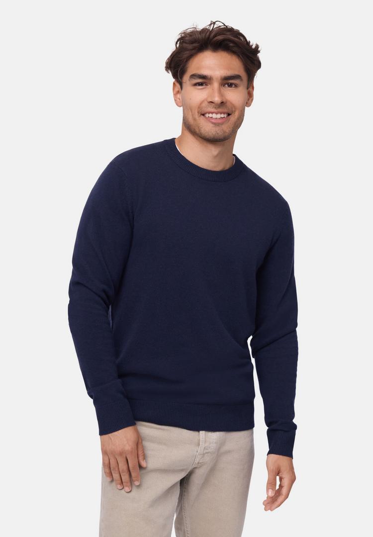 DANISH ENDURANCE DANISH ENDURANCE Premium Knit Pullover Rundhalspullover Herren - navy - 0 | SportScheck