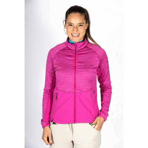 Rückansicht von Maul Sport Montalin 3XT Outdoorjacke Damen Lachs