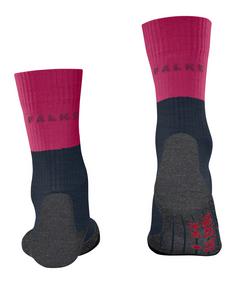 Rückansicht von Falke TK2 Explore Laufsocken Damen azalea (8501)