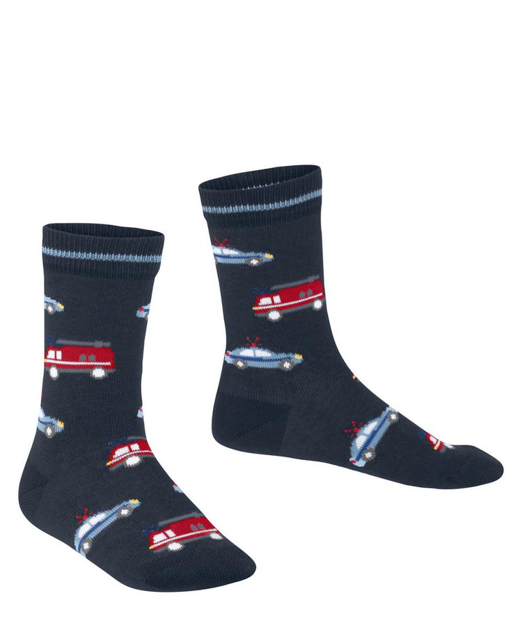Falke Falke Police and Fire Cars Socken Kinder - space blue (6116) - 0 | SportScheck