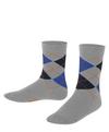 Falke Classic Argyle SO Socken Kinder - light greymel. (3390)