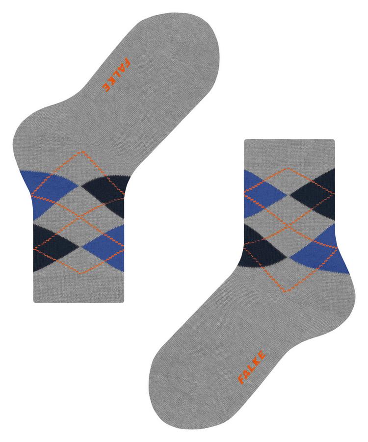 Falke Falke Classic Argyle SO Socken Kinder - light greymel. (3390) - 2 | SportScheck