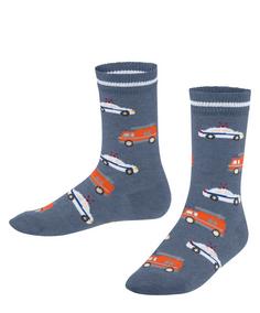 Falke Police and Fire Cars Freizeitsocken Kinder light jeans (6662)