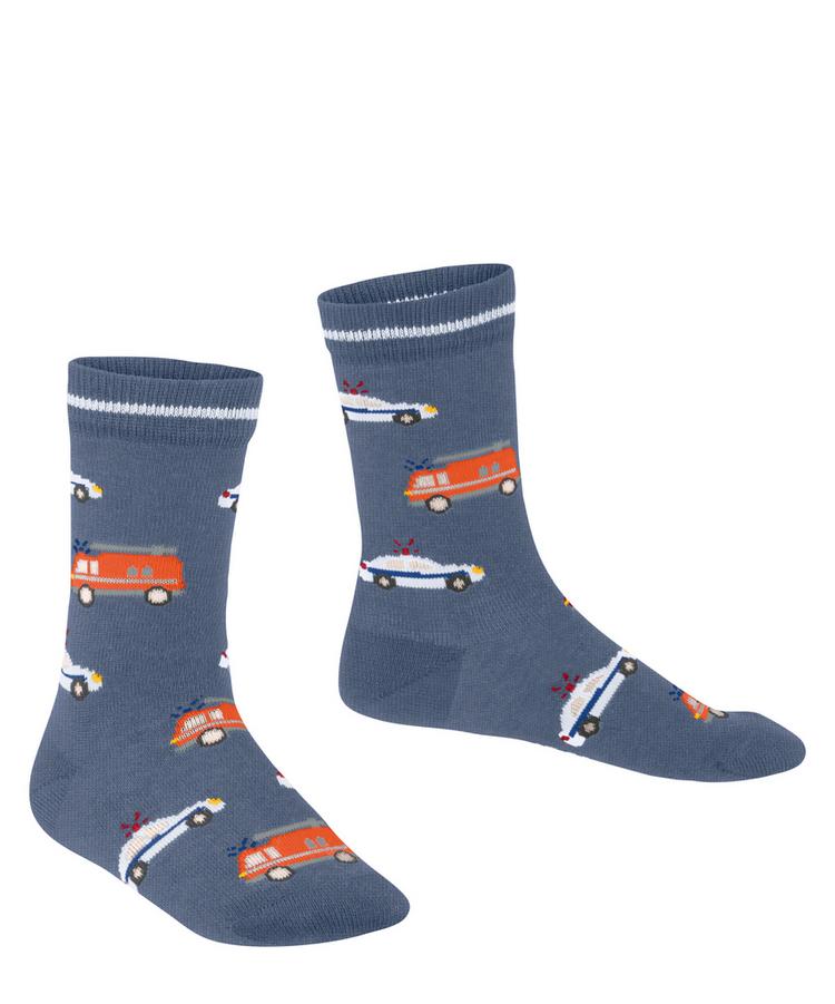 Falke Falke Police and Fire Cars Socken Kinder - light jeans (6662) - 0 | SportScheck