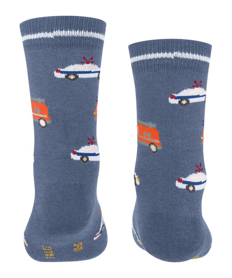 Falke Falke Police and Fire Cars Socken Kinder - light jeans (6662) - 0 | SportScheck