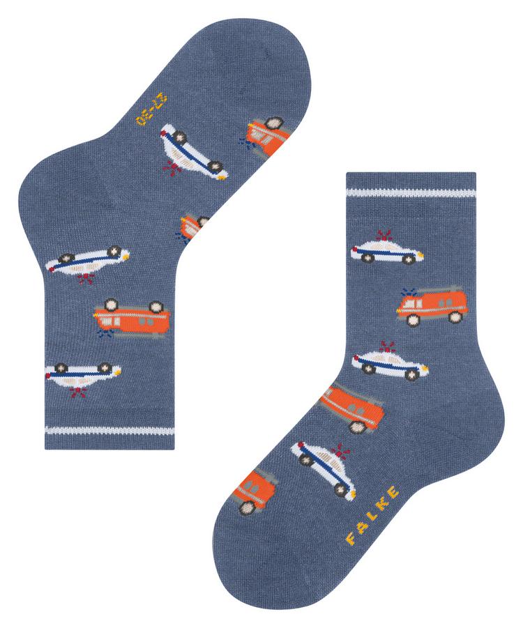 Falke Falke Police and Fire Cars Socken Kinder - light jeans (6662) - 2 | SportScheck