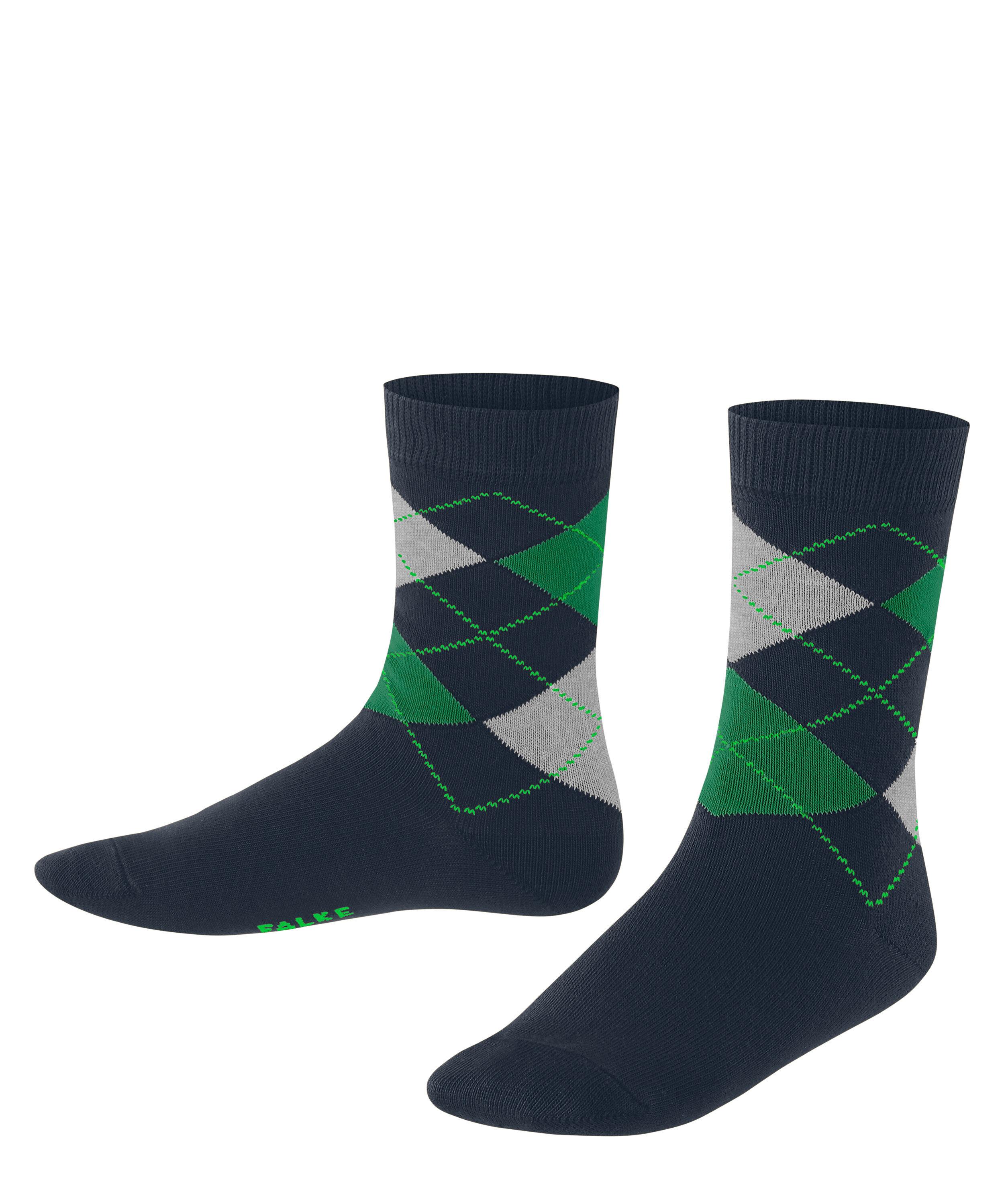 Falke Classic Argyle SO Socken Kinder - space blue (6116)