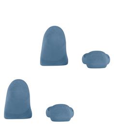 Rückansicht von Burlington Freizeitsocken Damen sky blue (6876)