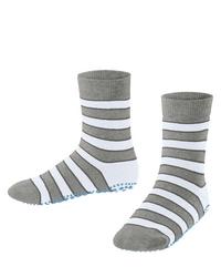 Falke Simple Stripes CP Socken Kinder - lt. heather (3223)