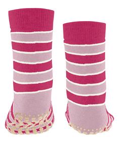 Rückansicht von Falke Simple Stripes CP Freizeitsocken Kinder fuchsia (8856)