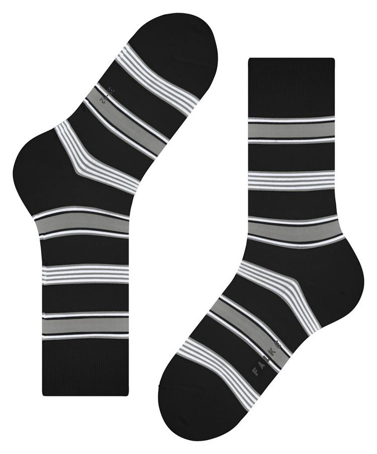 Falke Falke Marina Stripe SO Socken Herren - black (3000) - 2 | SportScheck
