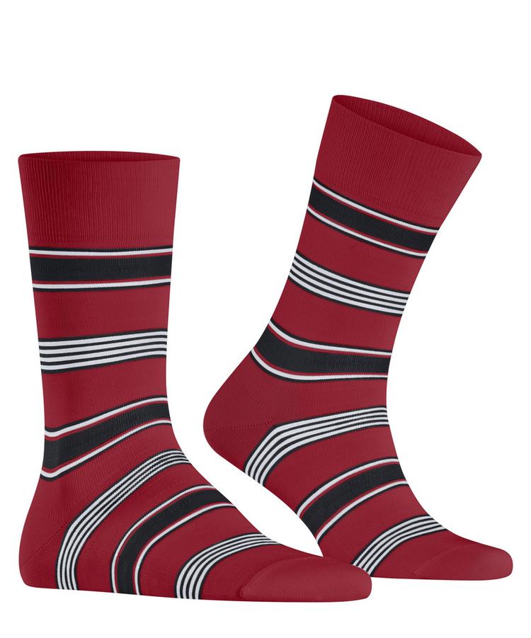 Falke Falke Marina Stripe SO Socken Herren - scarlet (8228) - 0 | SportScheck