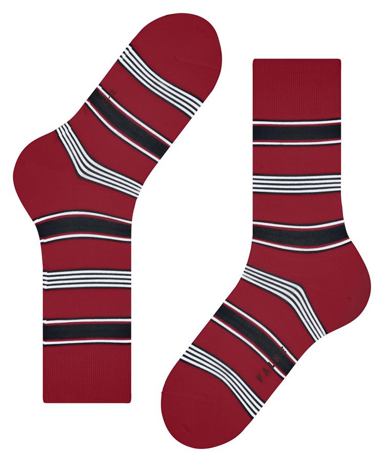 Falke Falke Marina Stripe SO Socken Herren - scarlet (8228) - 2 | SportScheck