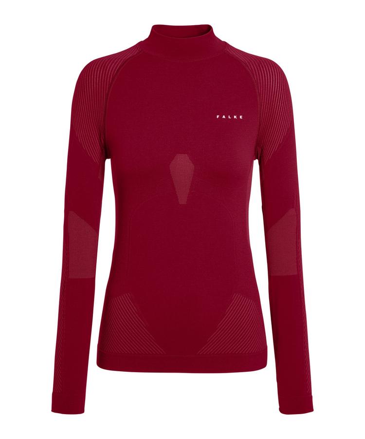 Falke Falke W Longsleeved Shirt Turtleneck w Funktionsshirt Damen - merlot (8117) - 0 | SportScheck