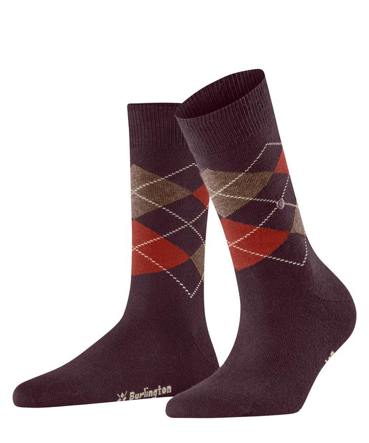 Burlington Burlington Basic Gift Box Argyle 2-Pack SO Socken Damen - gold (0089) - 0 | SportScheck
