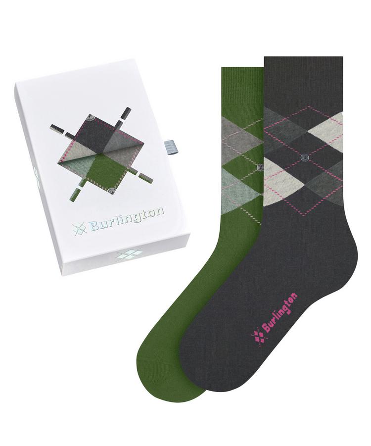 Burlington Burlington Basic Gift Box Argyle 2-Pack SO Socken Damen - goldy (0099) - 0 | SportScheck