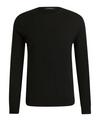 Falke Merino Ultrafine Crew Neck Strickpullover Herren - black (3000)