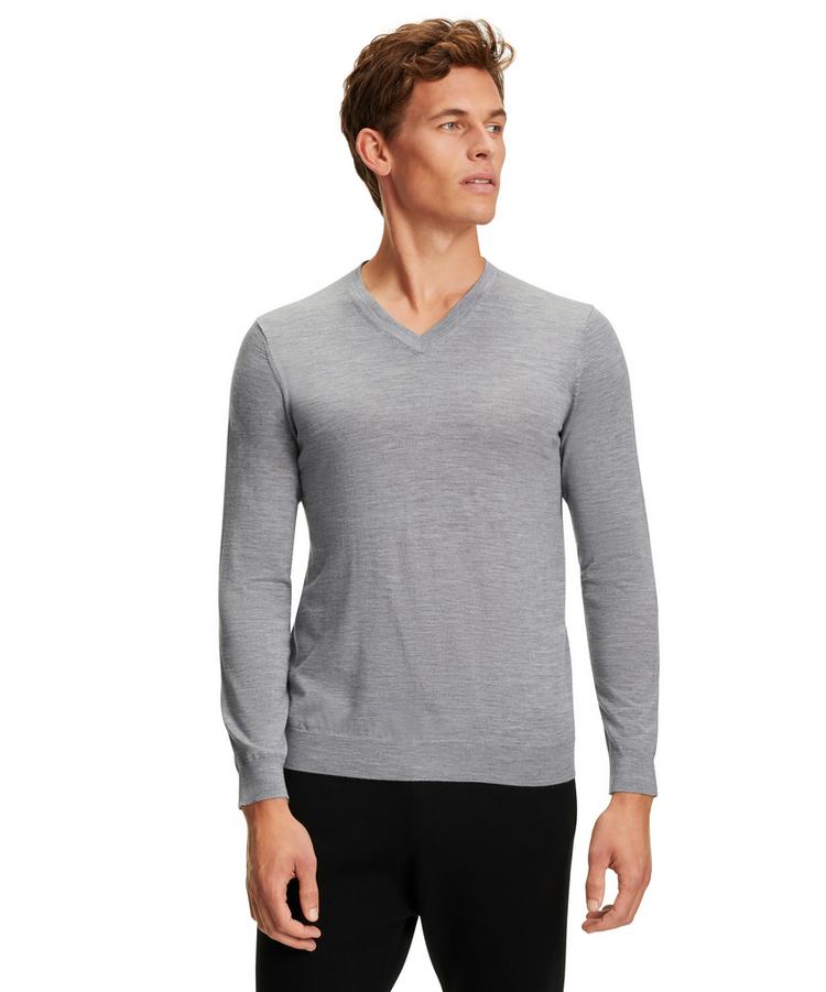 Falke Falke Strickpullover Herren - light greymel. (3390) - 0 | SportScheck