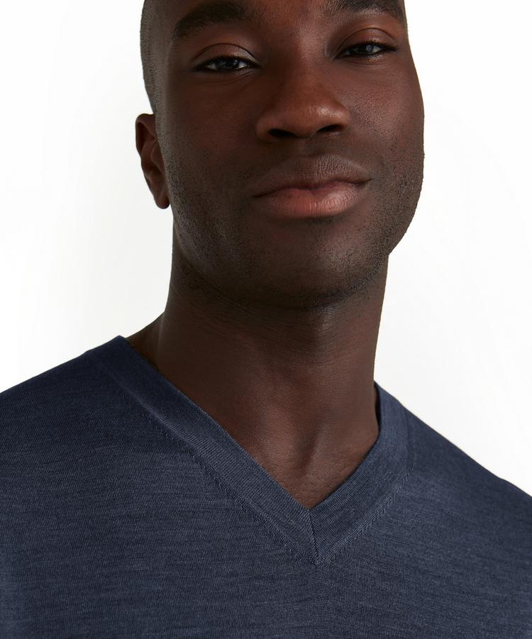 Falke Falke Strickpullover Herren - space blue (6116) - 2 | SportScheck