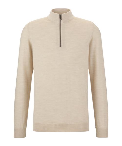 Falke Merino X-Fine Half-Zip Strickpullover Herren