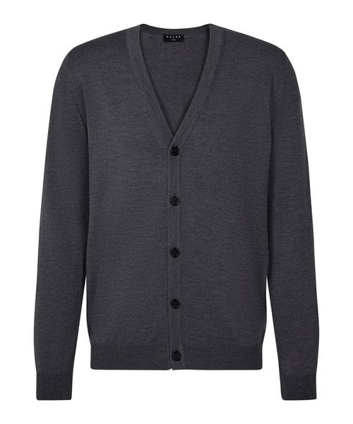 Falke Merino X-Fine Cardigan Strickpullover Herren
