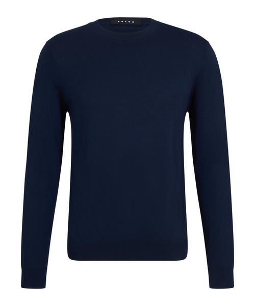 Falke Merino Ultrafine Crew Neck Strickpullover Herren