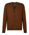 Falke Merino X-Fine Cardigan Strickpullover Herren - brown (5100)