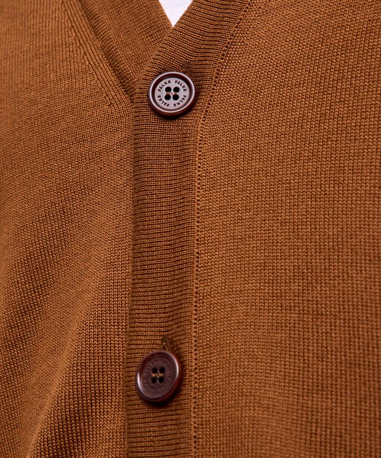 Falke Falke Merino X-Fine Cardigan Strickpullover Herren - brown (5100) - 2 | SportScheck