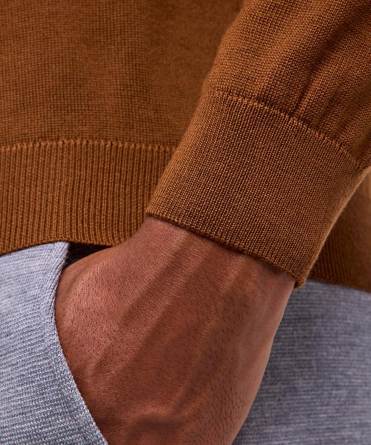 Falke Falke Merino X-Fine Cardigan Strickpullover Herren - brown (5100) - 3 | SportScheck