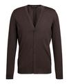 Falke Merino X-Fine Cardigan Strickpullover Herren - dark brown (5450)