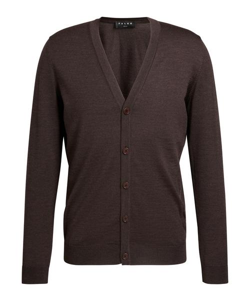 Falke Merino X-Fine Cardigan Strickpullover Herren