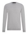 Falke Merino X-Fine Crew Neck Strickpullover Herren - light grey (3400)