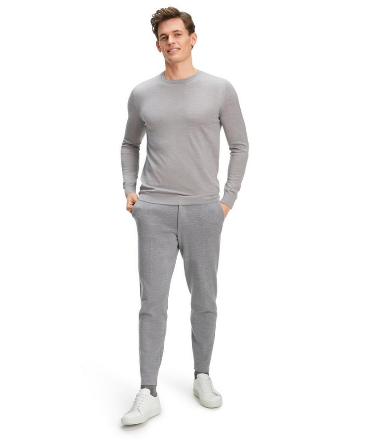 Falke Falke Merino X-Fine Crew Neck Strickpullover Herren - light grey (3400) - 1 | SportScheck