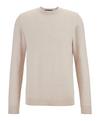 Falke Merino X-Fine Crew Neck Strickpullover Herren - beige mel. (4043)