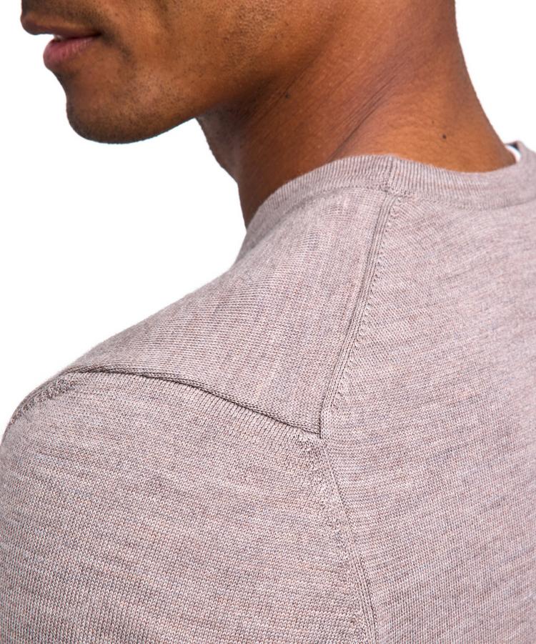 Falke Falke Merino X-Fine V-Neck Strickpullover Herren - capino mel (4078) - 3 | SportScheck