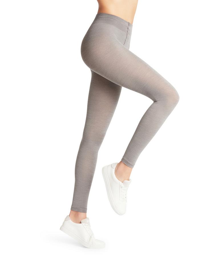 Falke Falke Softmerino Leggings Damen - light grey mel. (3830) - 1 | SportScheck