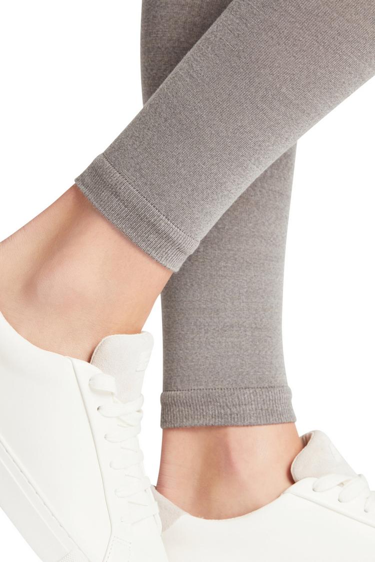 Falke Falke Softmerino Leggings Damen - light grey mel. (3830) - 4 | SportScheck